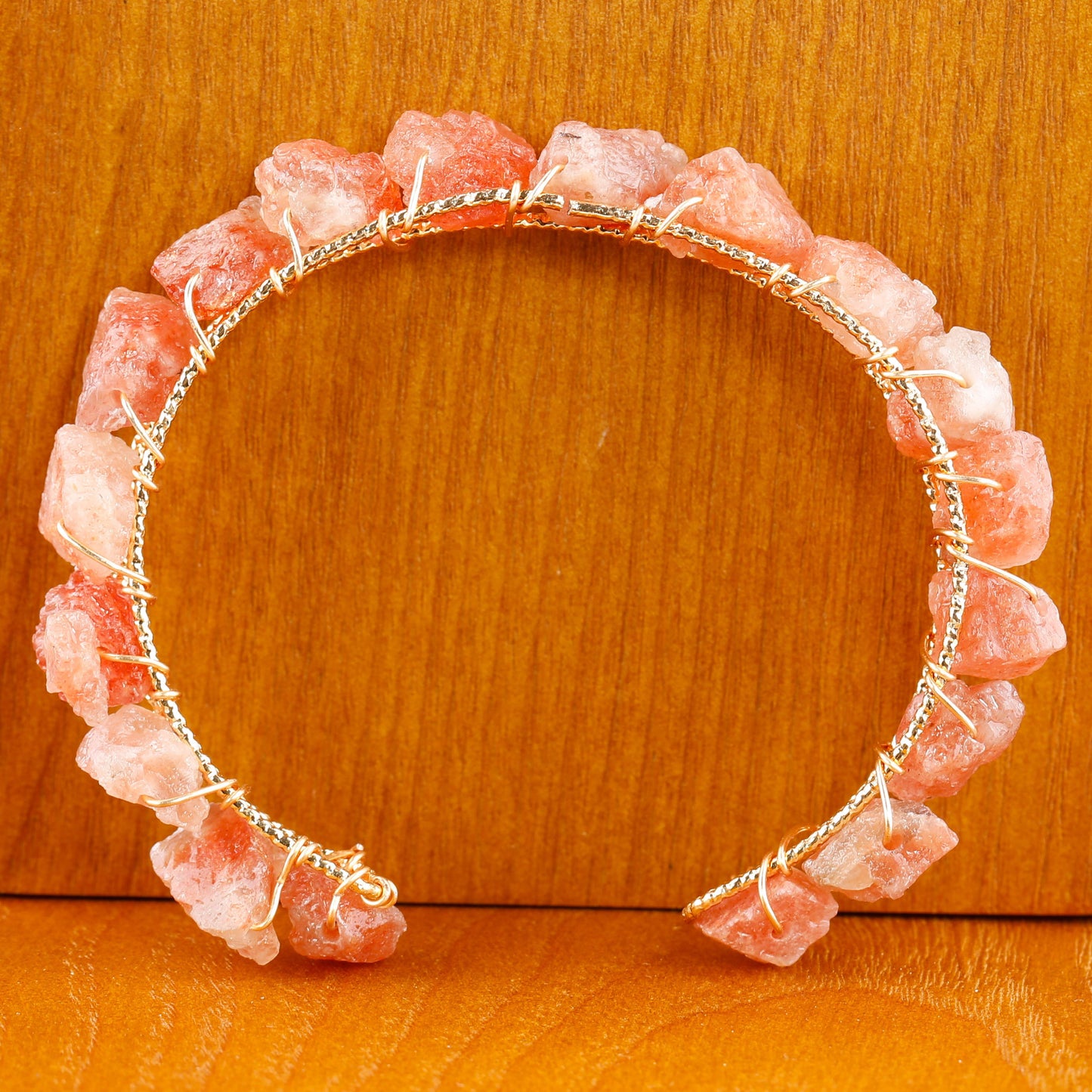 Ladies Healing Crystal Bead Bracelet